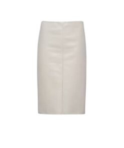 PRADA NAPPA LEATHER SKIRT