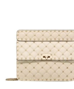 VALENTINO GARAVANI MEDIUM NAPPA ROCKSTUD SPIKE BAG